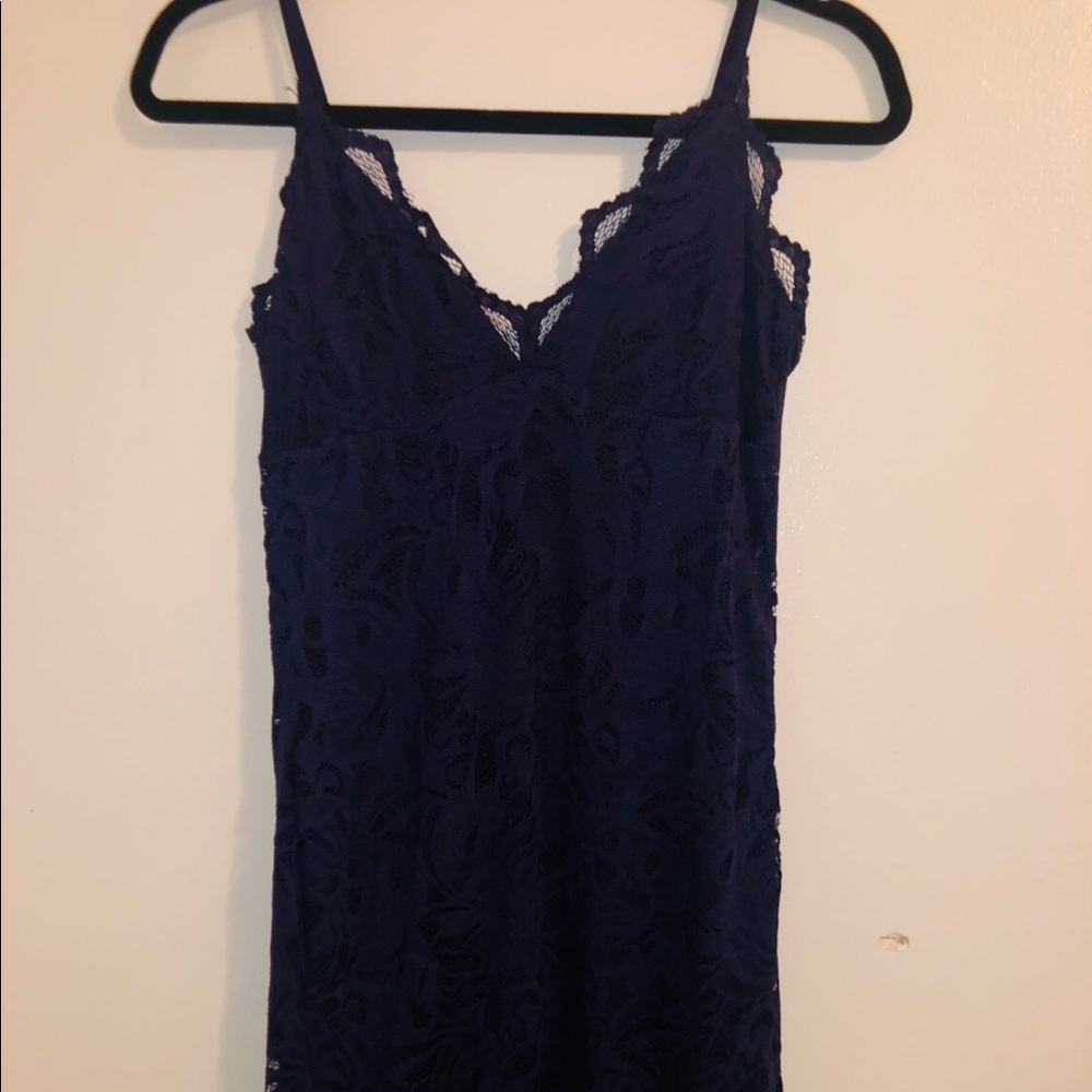 H&M Navy Blue Bodycon Dress